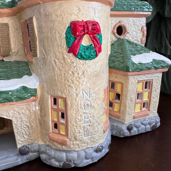 1988 Vintage Snow Village Department 56: “Palos Verdes”, Retired in 1990 - Picture 7 of 10